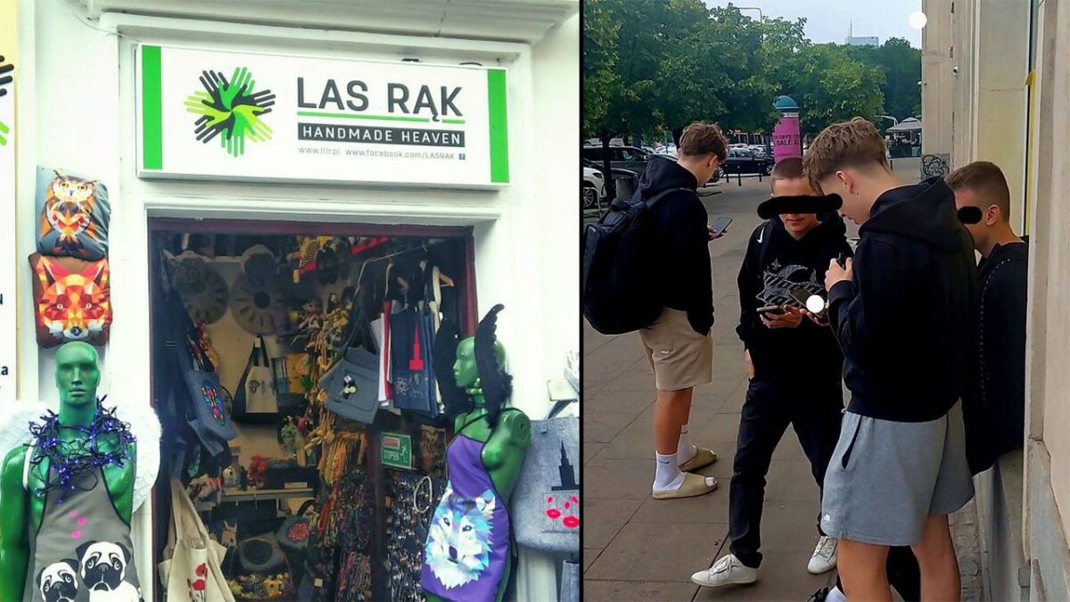 Antisemitic abuse and threats targeting art gallery in central Warsaw